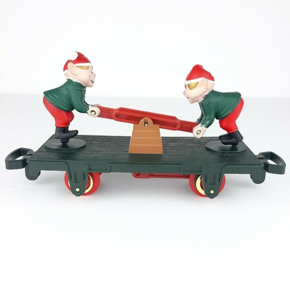 NorthPole Christmas Express Train Toy State Animated Elf Car 1993 Replacement - Picture 1 of 12